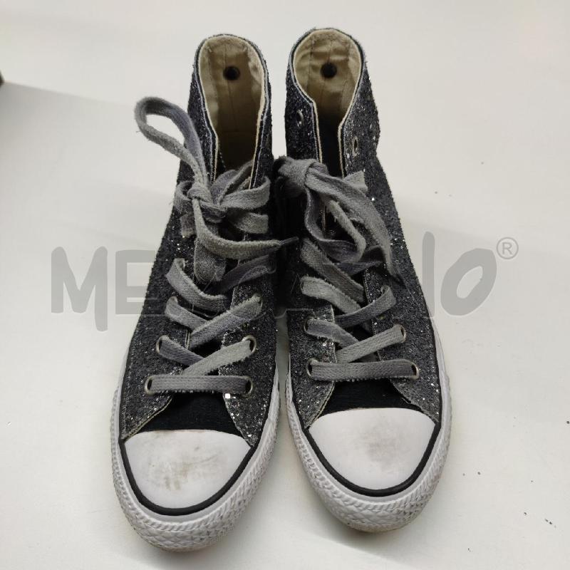 SCARPE DONNA CONVERSE GLITTER NERE GRIGIE | Mercatino dell'Usato Settimo torinese 2