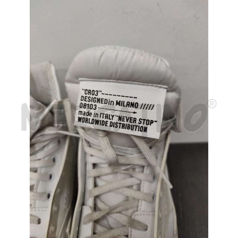 SCARPE DONNA CRISTINAEROTRE BIANCHE LINGUETTA FUCSIA | Mercatino dell'Usato Settimo torinese 3