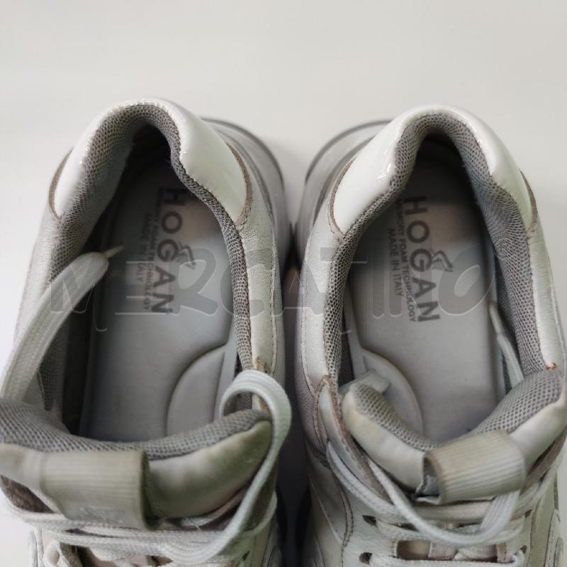 SCARPE DONNA HOGAN HYPERACTIVE PELLE BIANCA | Mercatino dell'Usato Settimo torinese 3