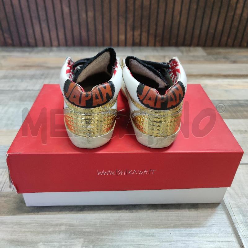 SCARPE DONNA ISHIKAWA NERO PARTI ORO | Mercatino dell'Usato Settimo torinese 3