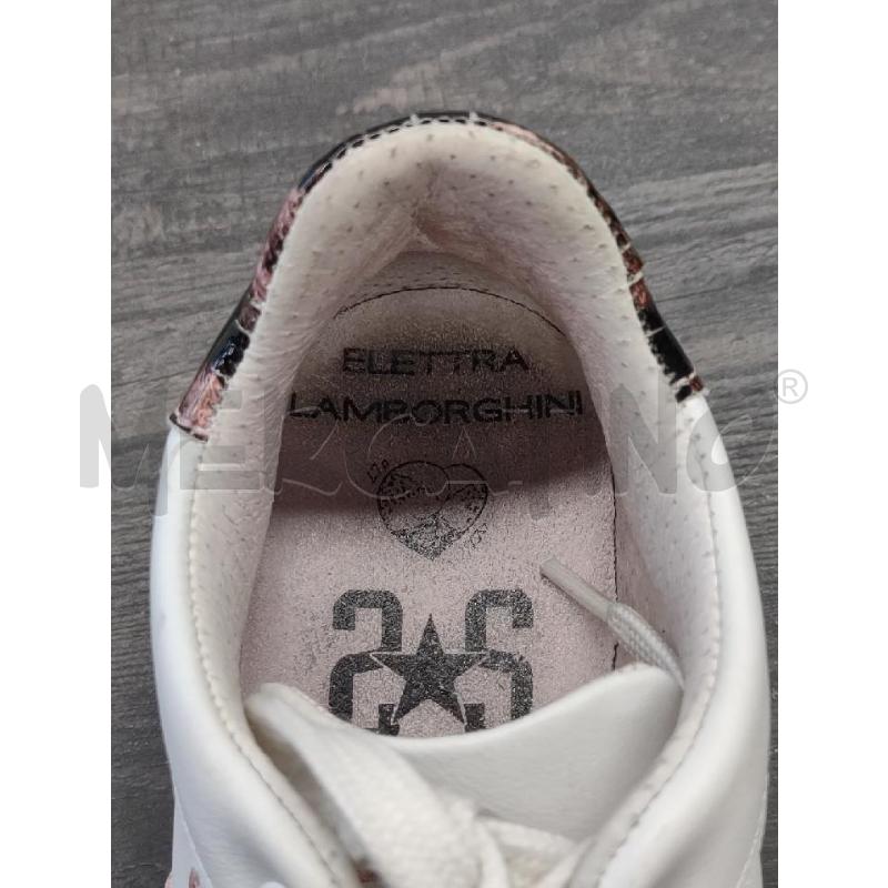 SCARPE DONNA LETTRA LAMBORGHINI BIANCHE STELLE ANIMALIER | Mercatino dell'Usato Settimo torinese 5