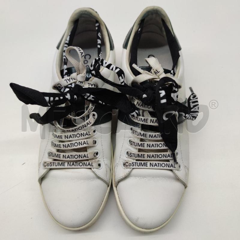 SCARPE DONNA PELLE COSTUME NATIONAL LACCI LOGHI | Mercatino dell'Usato Settimo torinese 2