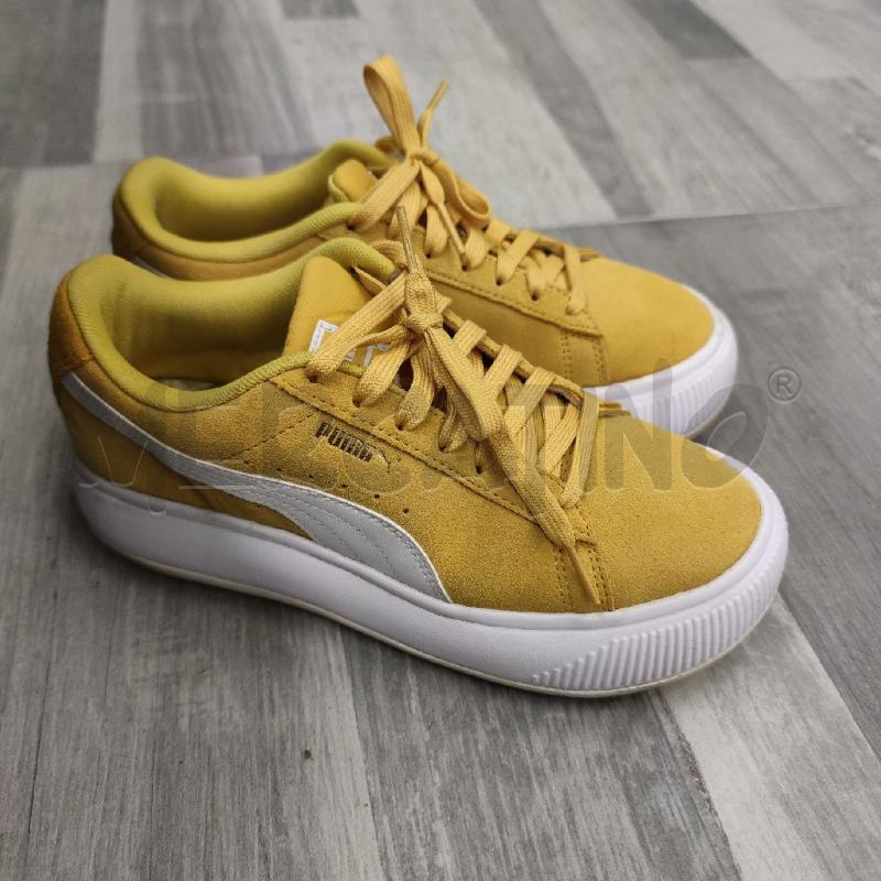 SCARPE DONNA PUMA GIALLE SCAM  | Mercatino dell'Usato Settimo torinese 1