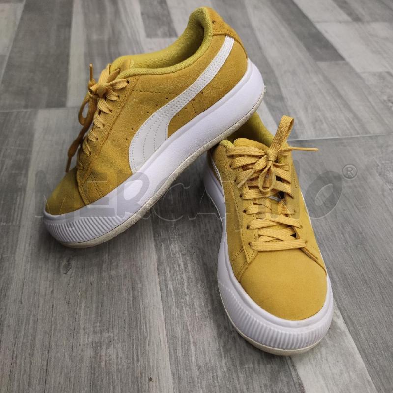 SCARPE DONNA PUMA GIALLE SCAM  | Mercatino dell'Usato Settimo torinese 2