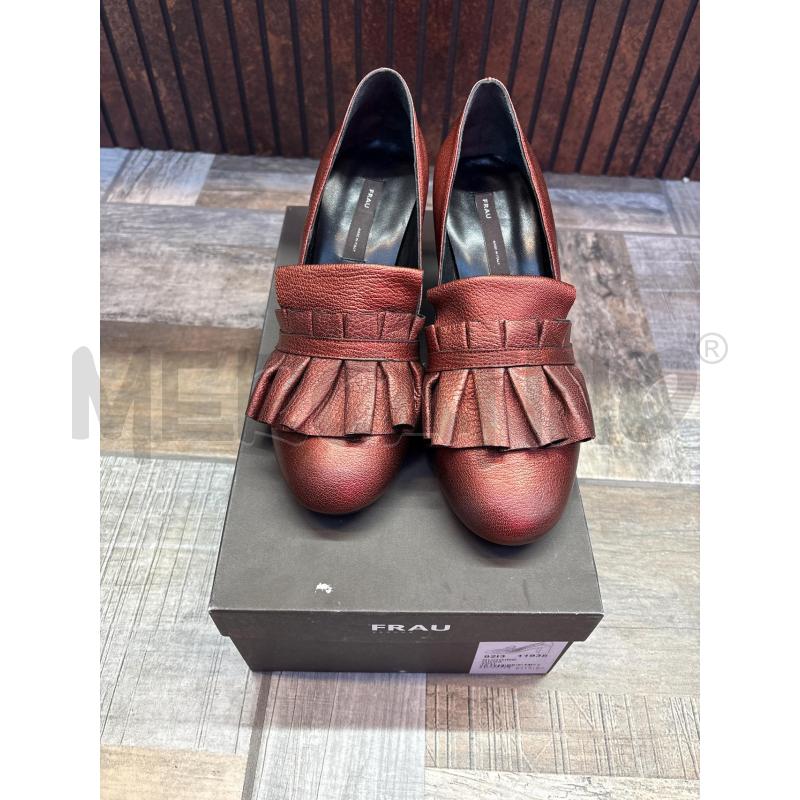 SCARPE DONNA RUGGINE PLISSE' FRAU | Mercatino dell'Usato Settimo torinese 1