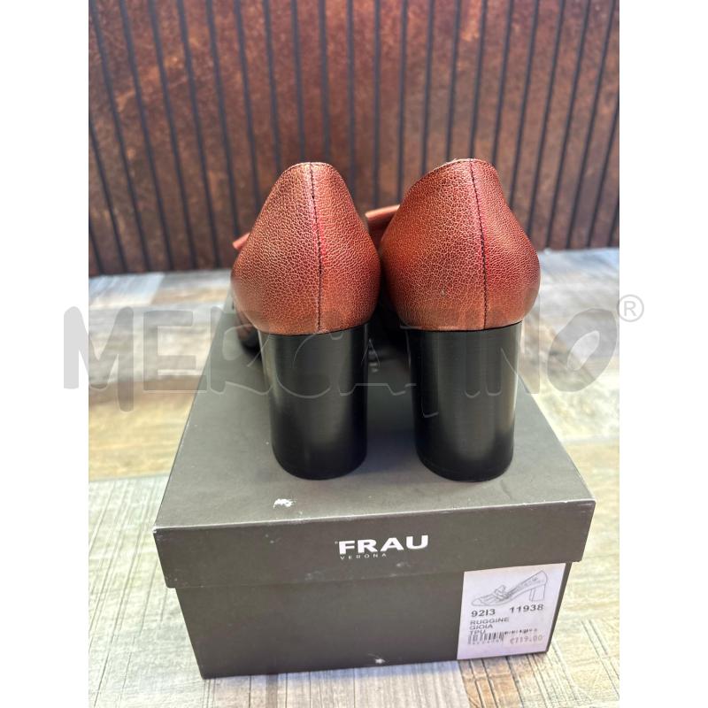 SCARPE DONNA RUGGINE PLISSE' FRAU | Mercatino dell'Usato Settimo torinese 3