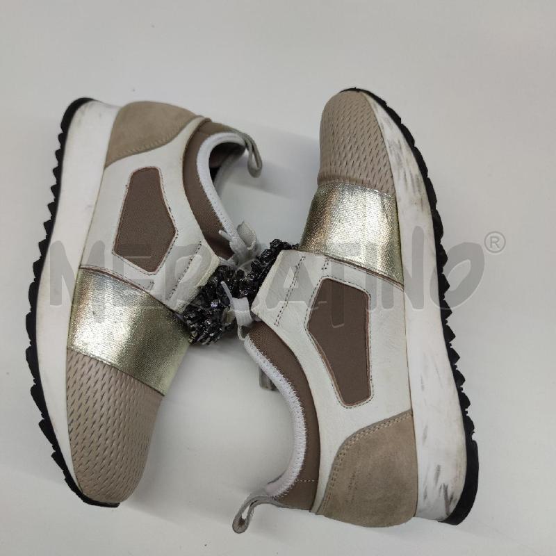SCARPE DONNA STOKTON TORTORA ORO CON STRASS TONDO | Mercatino dell'Usato Settimo torinese 3