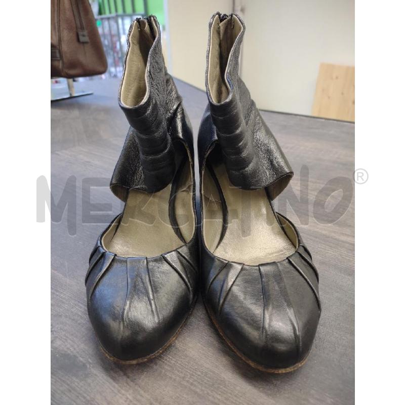SCARPE DONNA TACCHETTO IXOS PELLE NERE FASCIA CAVIGLIA | Mercatino dell'Usato Settimo torinese 2