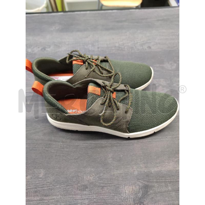 SCARPE DONNA TIMBERLAND TELE VERDE LACCI POIS ARANCIO | Mercatino dell'Usato Settimo torinese 1
