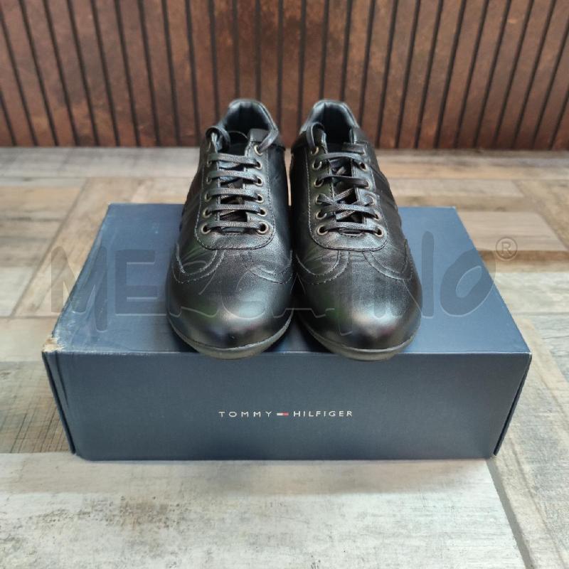 SCARPE DONNA TOMMY HILFIGER PELLE NERA NUOVE | Mercatino dell'Usato Settimo torinese 1