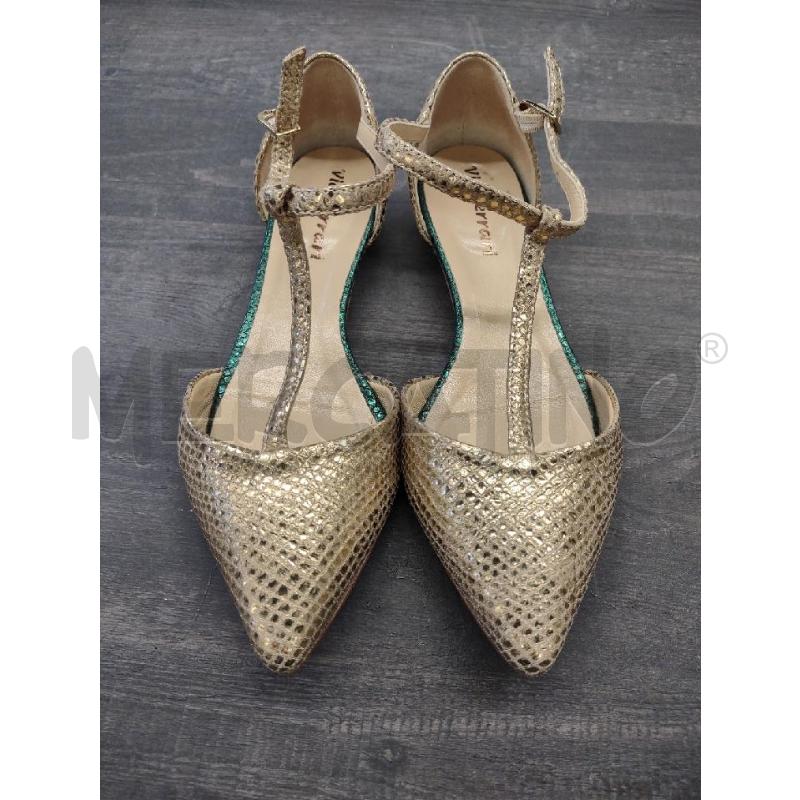 SCARPE DONNA VIA FERRARI PELLE PUNTA DORATA STAMPA SERP | Mercatino dell'Usato Settimo torinese 2