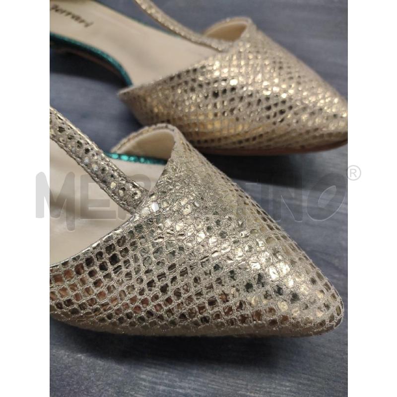 SCARPE DONNA VIA FERRARI PELLE PUNTA DORATA STAMPA SERP | Mercatino dell'Usato Settimo torinese 5
