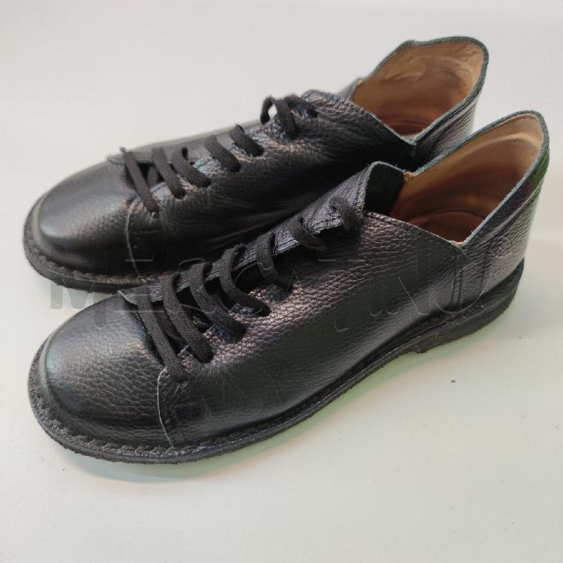 SCARPE PELLE MANUFATTO TOSCANO VINCI NERE | Mercatino dell'Usato Settimo torinese 1