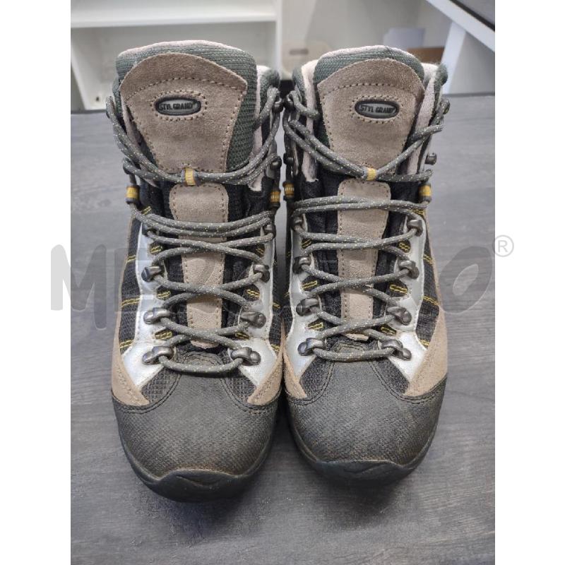 SCARPE TREKKING VIBRAM VERDI MARRONI | Mercatino dell'Usato Settimo torinese 2