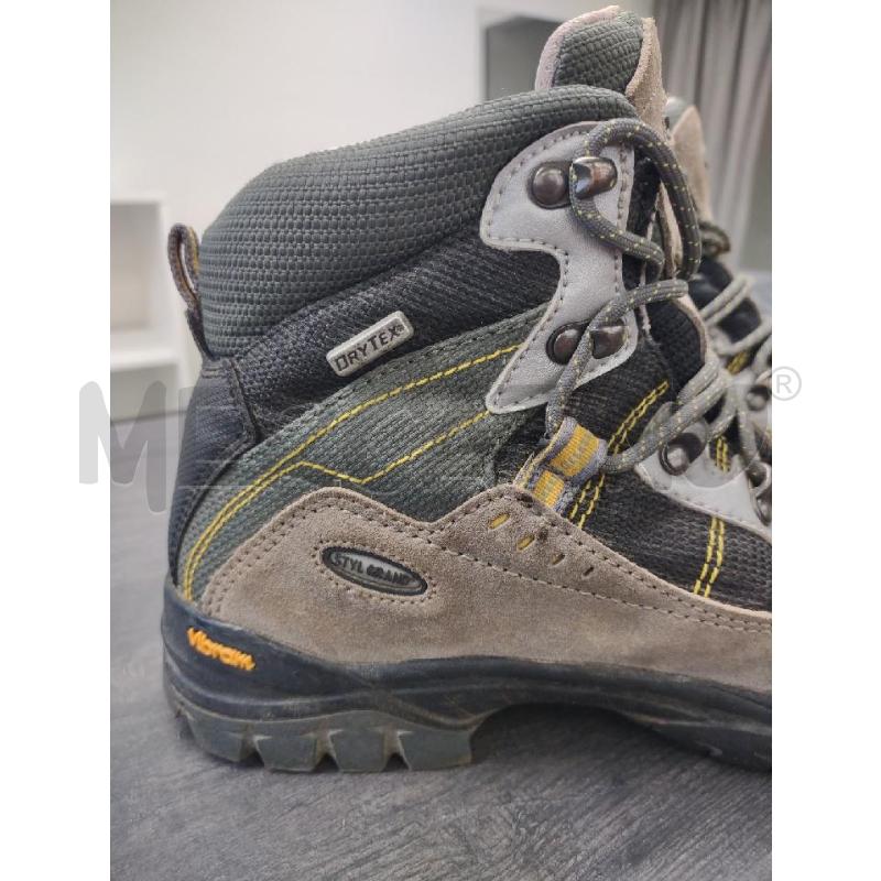 SCARPE TREKKING VIBRAM VERDI MARRONI | Mercatino dell'Usato Settimo torinese 3