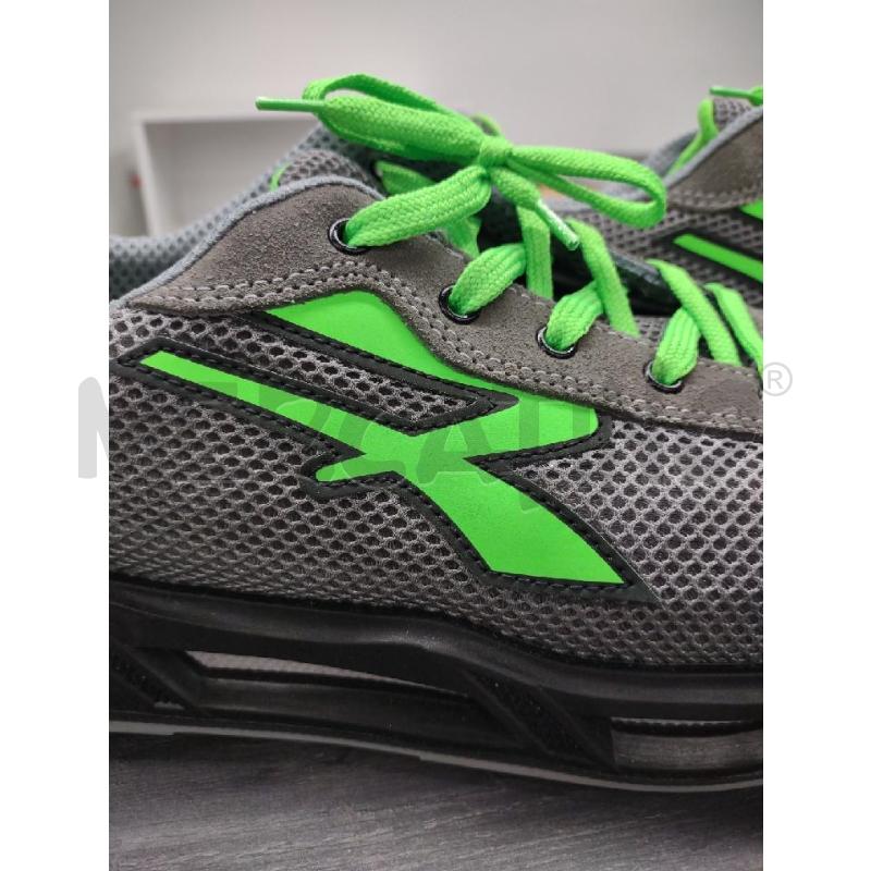 SCARPE UOMO ANTINF. UPOWER GRIGIE LACCI FLUO | Mercatino dell'Usato Settimo torinese 3