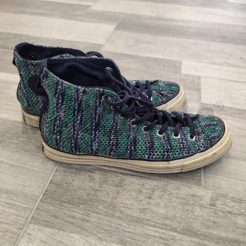 SCARPE UOMO CONVERSE MISSONI BLU VERDE  | Mercatino dell'Usato Settimo torinese 1