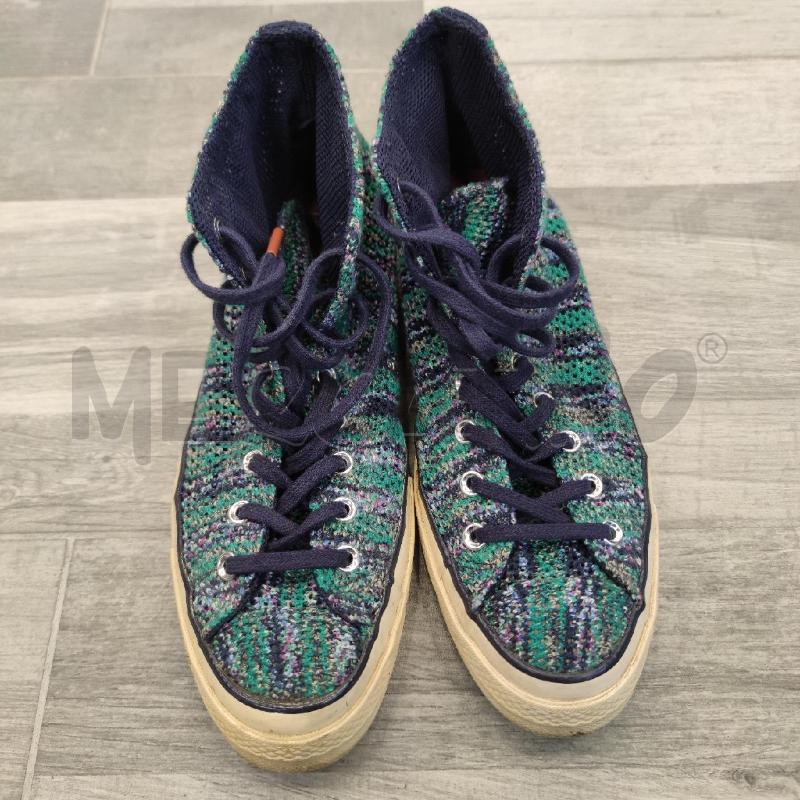 SCARPE UOMO CONVERSE MISSONI BLU VERDE  | Mercatino dell'Usato Settimo torinese 2