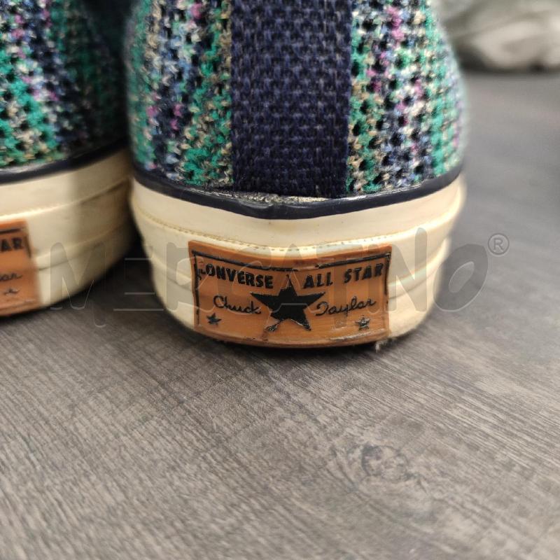 SCARPE UOMO CONVERSE MISSONI BLU VERDE  | Mercatino dell'Usato Settimo torinese 3
