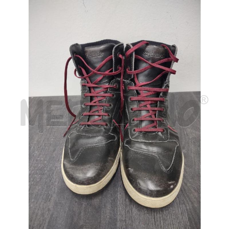 SCARPE UOMO STYLMARTIN NERE ROSSE SFUMATE | Mercatino dell'Usato Settimo torinese 2