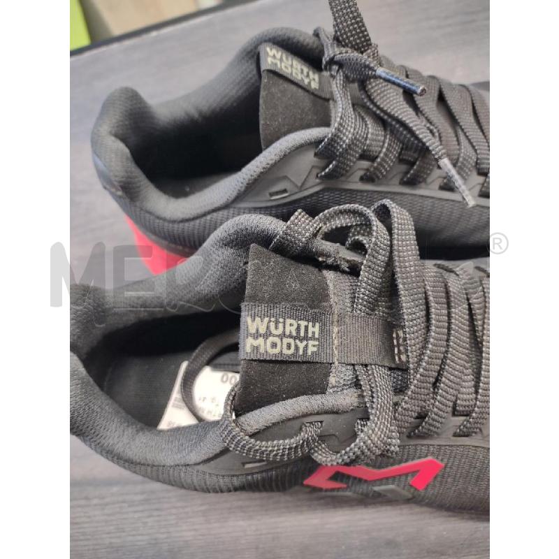 SCARPE UOMO WURTH MODYF ANTINFORTUNISTICA NERE ROSSE  | Mercatino dell'Usato Settimo torinese 4