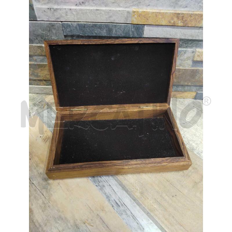 SCATOLA LEGNO CON DIPINTO ROMYA | Mercatino dell'Usato Settimo torinese 5