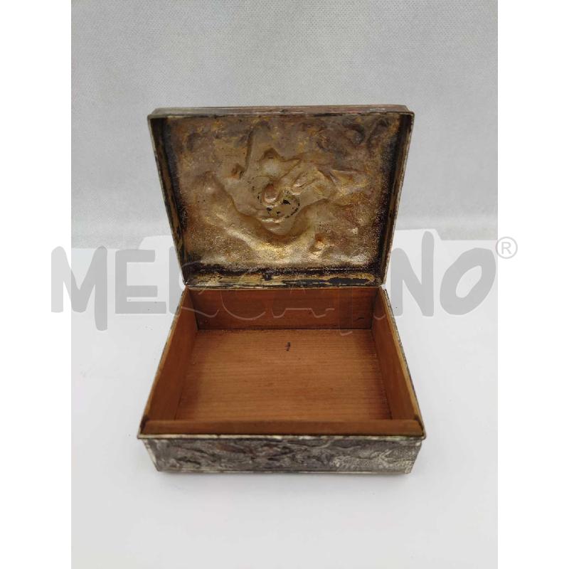 SCATOLETTA GIAPPONESE METALLO VINTAGE | Mercatino dell'Usato Settimo torinese 2