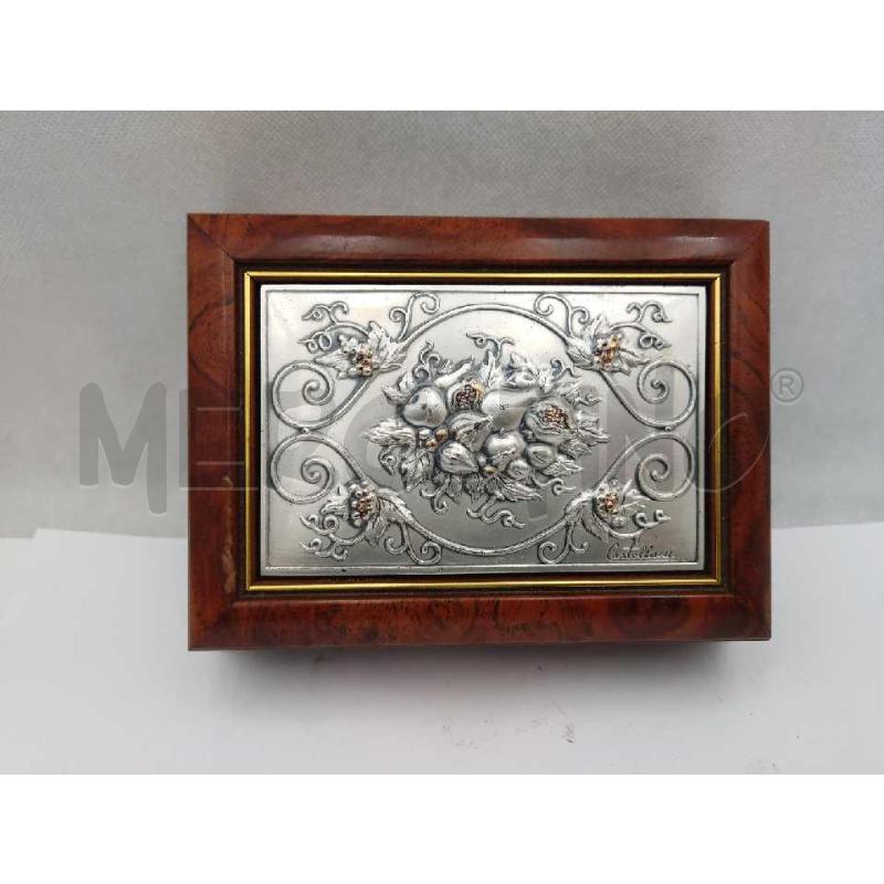 SCATOLINA LEGNO  CASTELLANNI  | Mercatino dell'Usato Settimo torinese 1