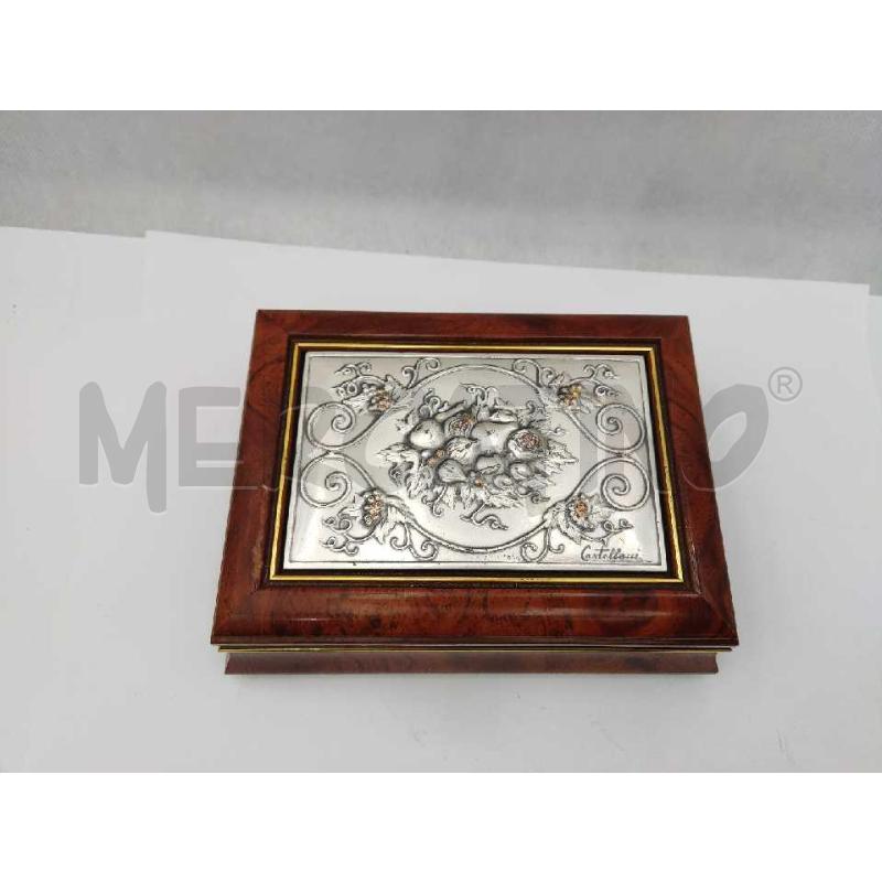 SCATOLINA LEGNO  CASTELLANNI  | Mercatino dell'Usato Settimo torinese 2