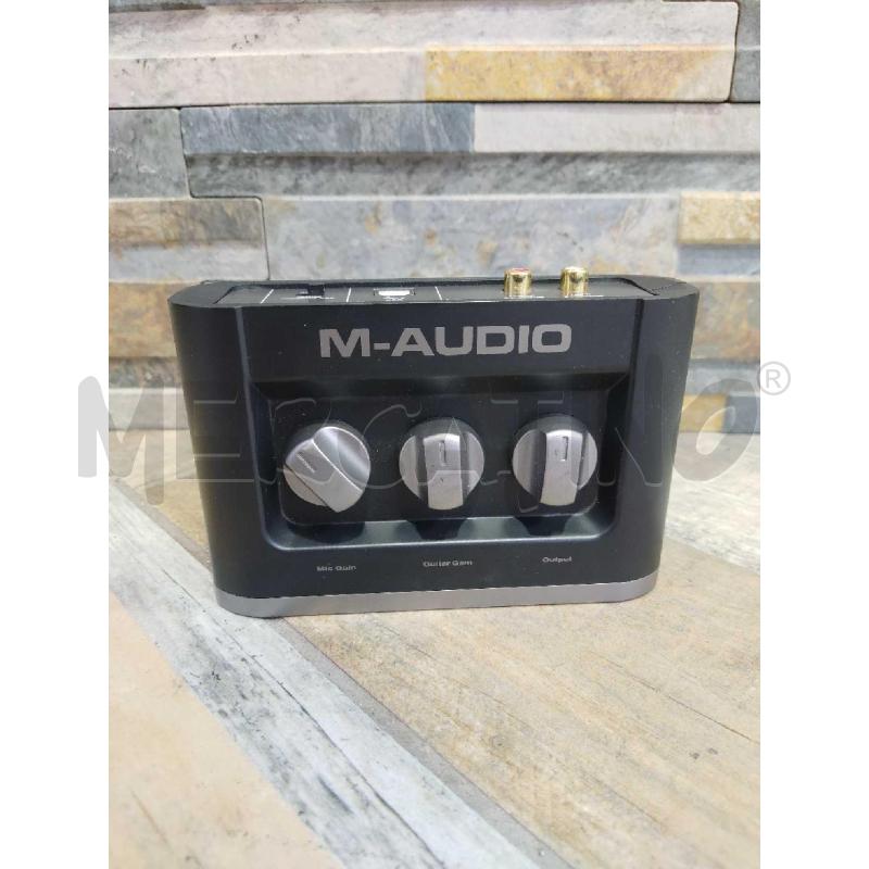 SCHEDA AUDIO M-AUDIO FAST TRACK  | Mercatino dell'Usato Settimo torinese 1
