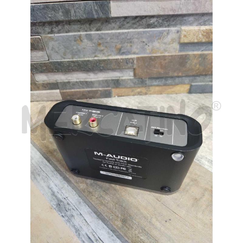 SCHEDA AUDIO M-AUDIO FAST TRACK  | Mercatino dell'Usato Settimo torinese 2
