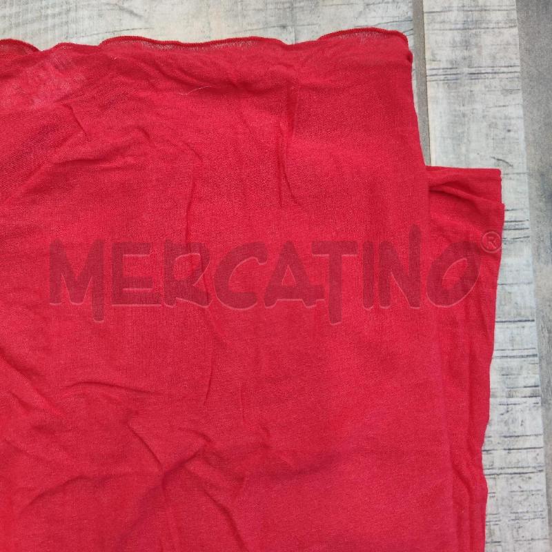 SCIARPA DONNA B.YU ROSSA NUOVA MISTO CASHMERE | Mercatino dell'Usato Settimo torinese 3