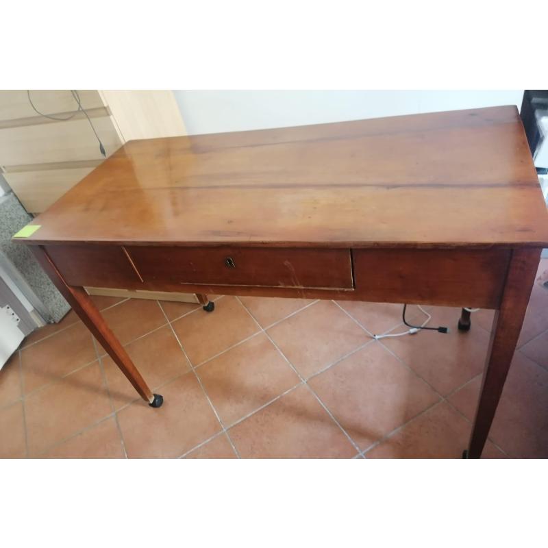 SCRIVANIA DA CORRIDOIO ANTICA IN LEGNO  | Mercatino dell'Usato Settimo torinese 1