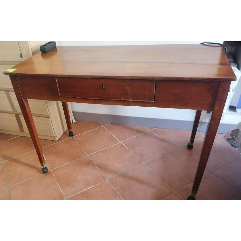 SCRIVANIA DA CORRIDOIO ANTICA IN LEGNO  | Mercatino dell'Usato Settimo torinese 2