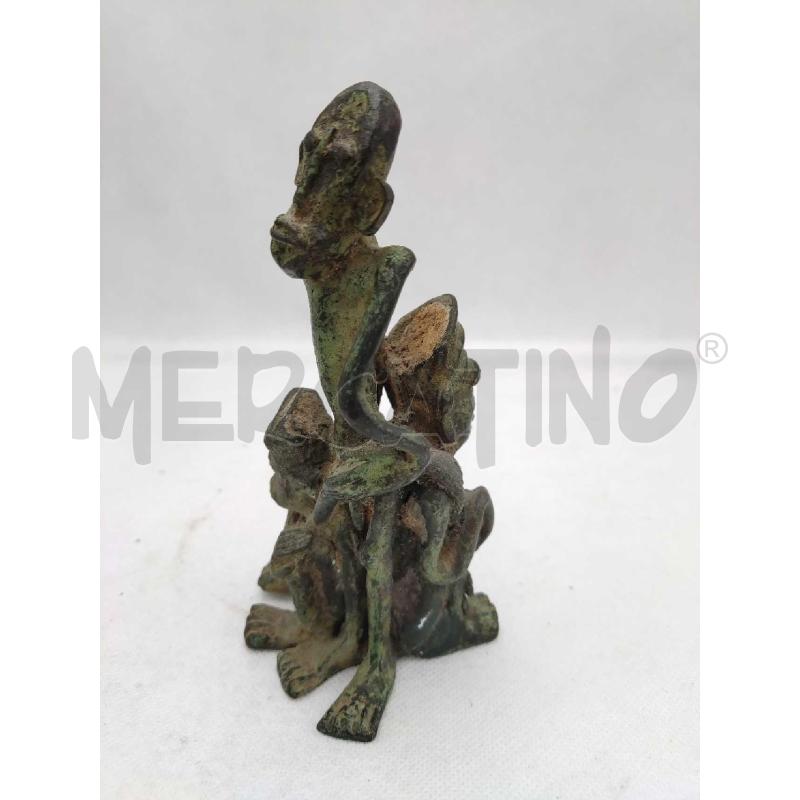 SCULTURA ANCESTRALE BRONZO AFRICA | Mercatino dell'Usato Settimo torinese 2