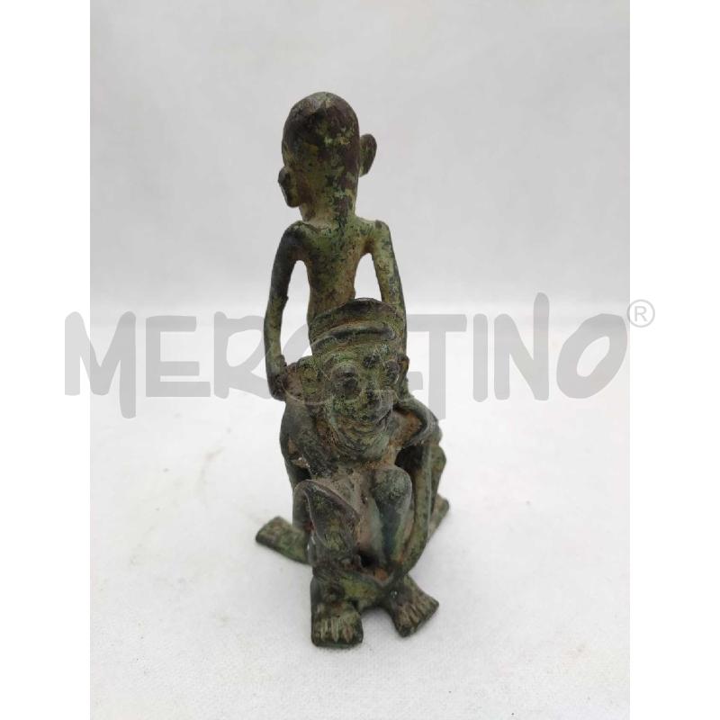 SCULTURA ANCESTRALE BRONZO AFRICA | Mercatino dell'Usato Settimo torinese 3