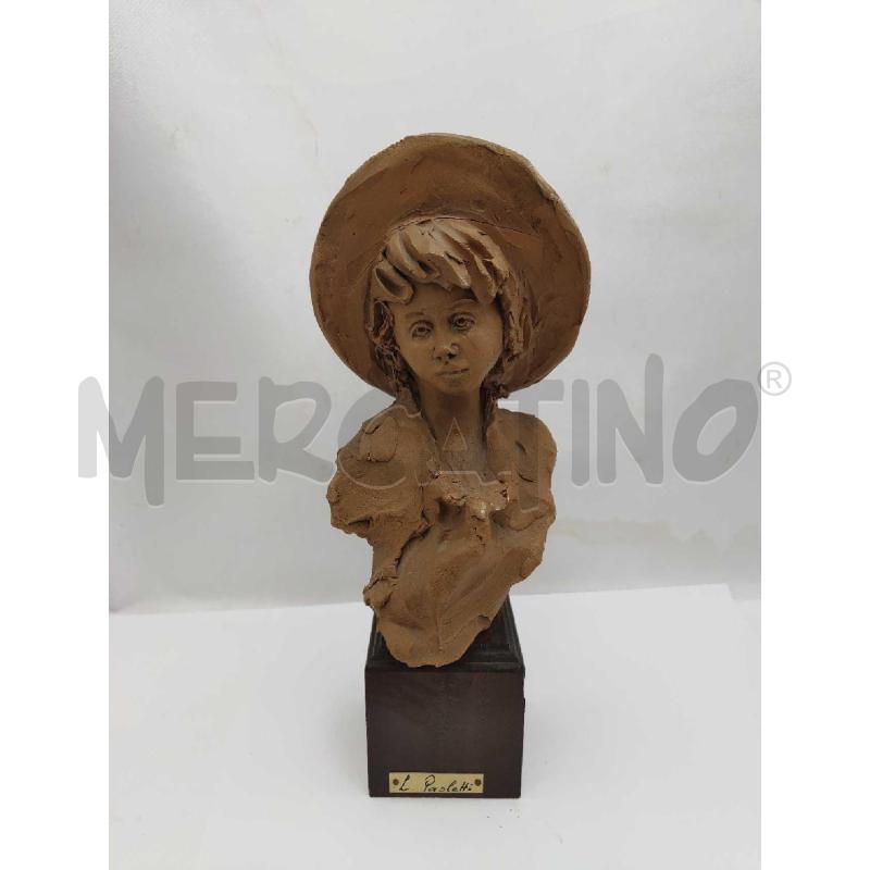 SCULTURA  MEZZO BUSTO PAOLETTI | Mercatino dell'Usato Settimo torinese 1