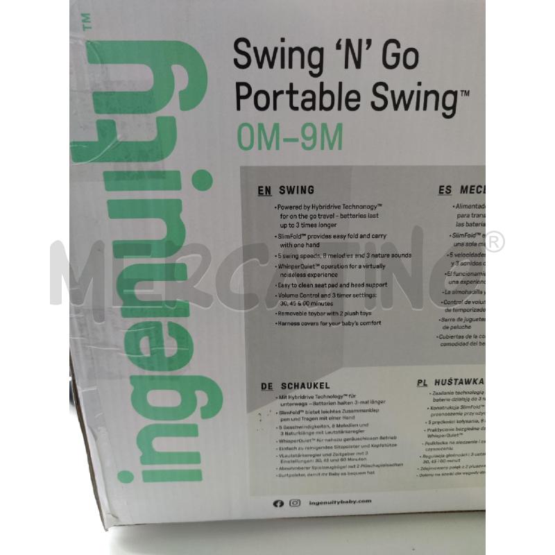 SDRAIETTA BAMBINO SWING'N'GO INGENUITY | Mercatino dell'Usato Settimo torinese 4
