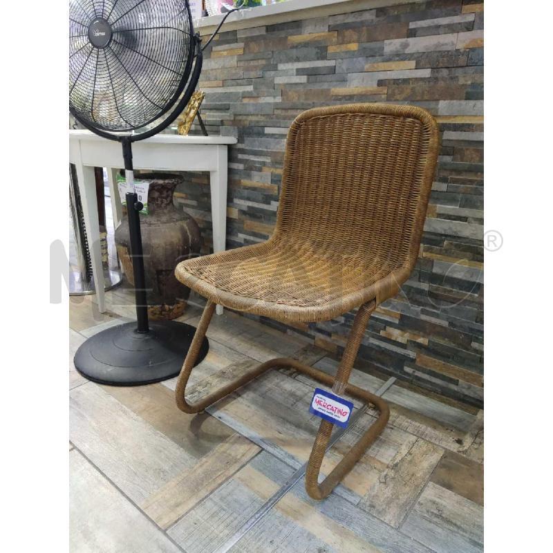 SEDIA DESIGN MIDOLLINO ANNI 60 MODERNARIATO  | Mercatino dell'Usato Settimo torinese 1