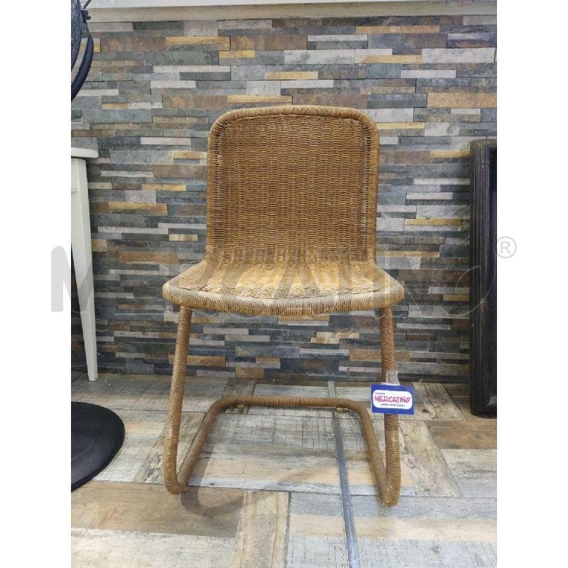 SEDIA DESIGN MIDOLLINO ANNI 60 MODERNARIATO  | Mercatino dell'Usato Settimo torinese 2