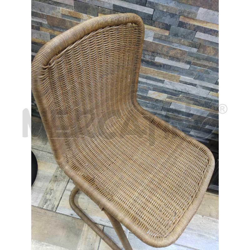 SEDIA DESIGN MIDOLLINO ANNI 60 MODERNARIATO  | Mercatino dell'Usato Settimo torinese 4