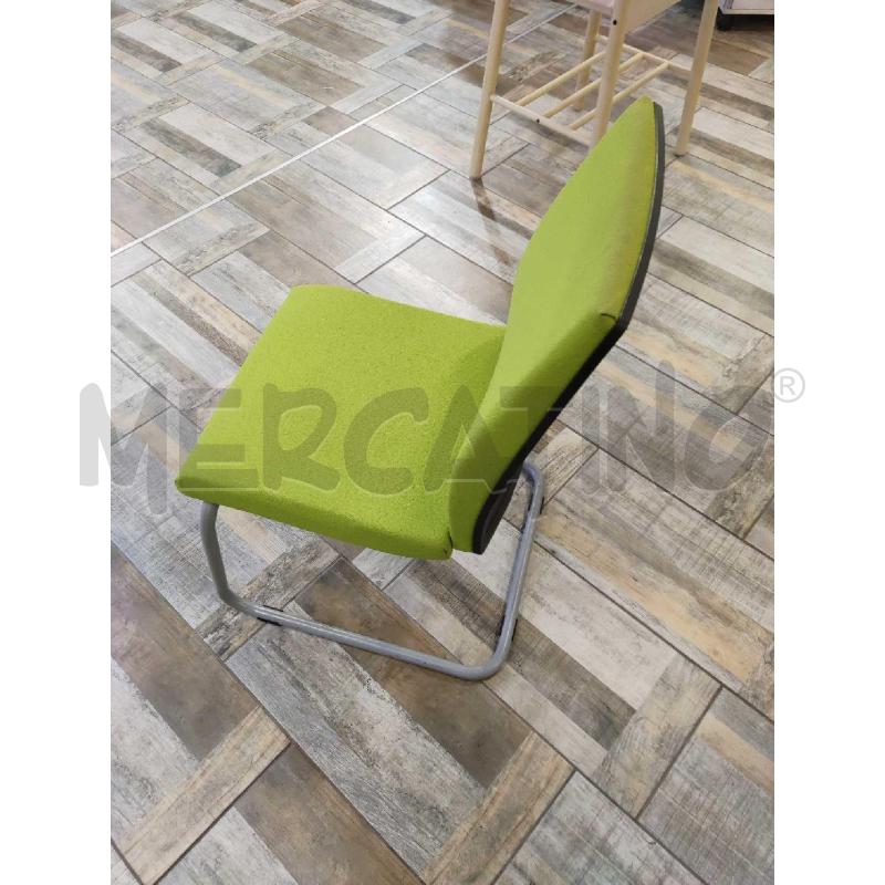 SEDIA SEDUS UFFICIO VERDE DESIGN | Mercatino dell'Usato Settimo torinese 3