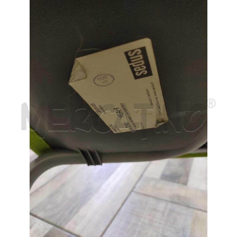 SEDIA SEDUS UFFICIO VERDE DESIGN | Mercatino dell'Usato Settimo torinese 5