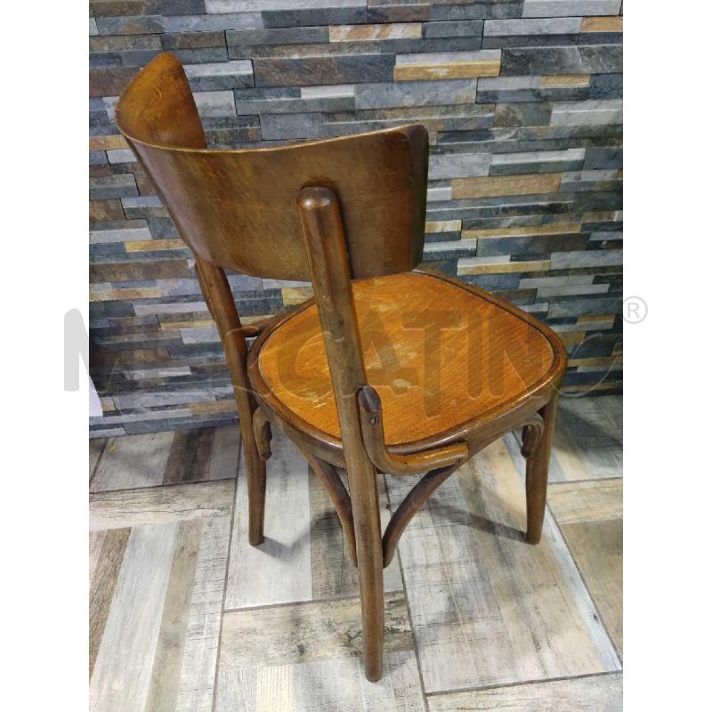 SEDIE PZ. 4 LEGNO CURVATO ANNI 70 | Mercatino dell'Usato Settimo torinese 2