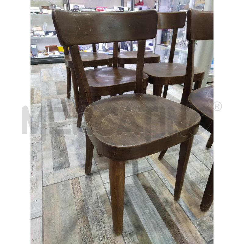 SEDIE PZ. 6 THONET DA RESTAURARE | Mercatino dell'Usato Settimo torinese 2