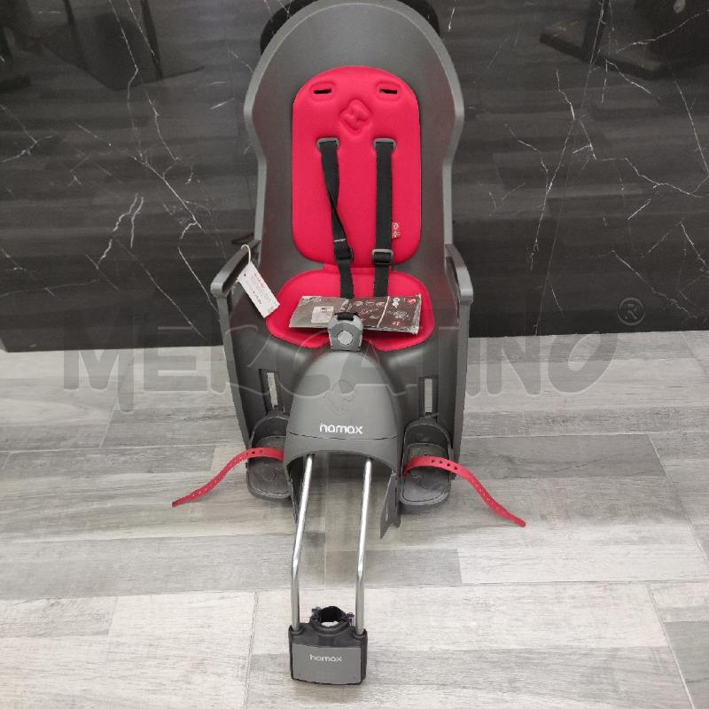 SEGGIOLINO BICI HAMAX GRIGIO MAX 22 KG | Mercatino dell'Usato Settimo torinese 1