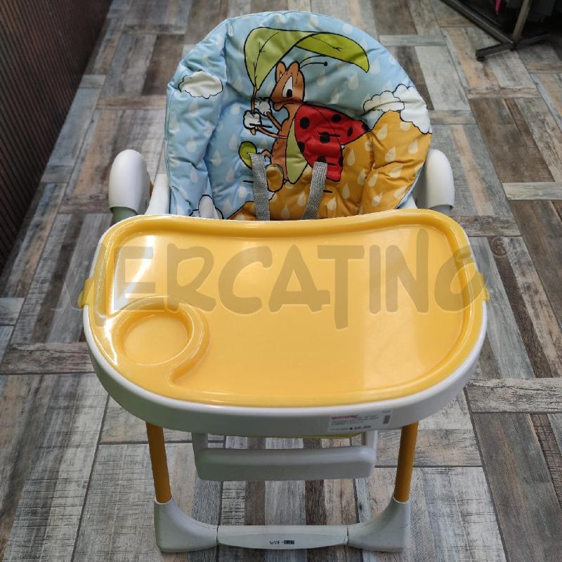 SEGGIOLINO PRIMA PAPPA ZERO 3 GIALLO DISEGNO  | Mercatino dell'Usato Settimo torinese 1