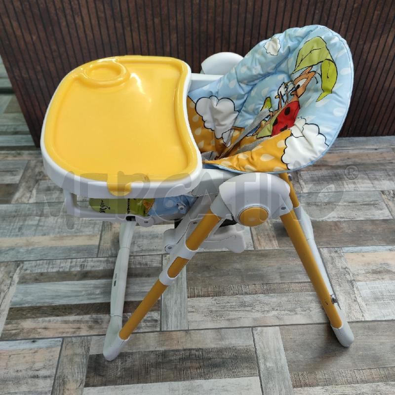 SEGGIOLINO PRIMA PAPPA ZERO 3 GIALLO DISEGNO  | Mercatino dell'Usato Settimo torinese 2