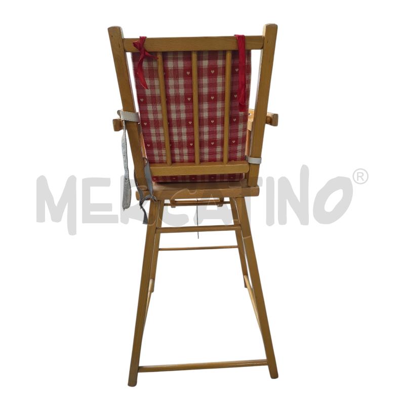 SEGGIOLINO VINTAGE LEGNO | Mercatino dell'Usato Settimo torinese 4