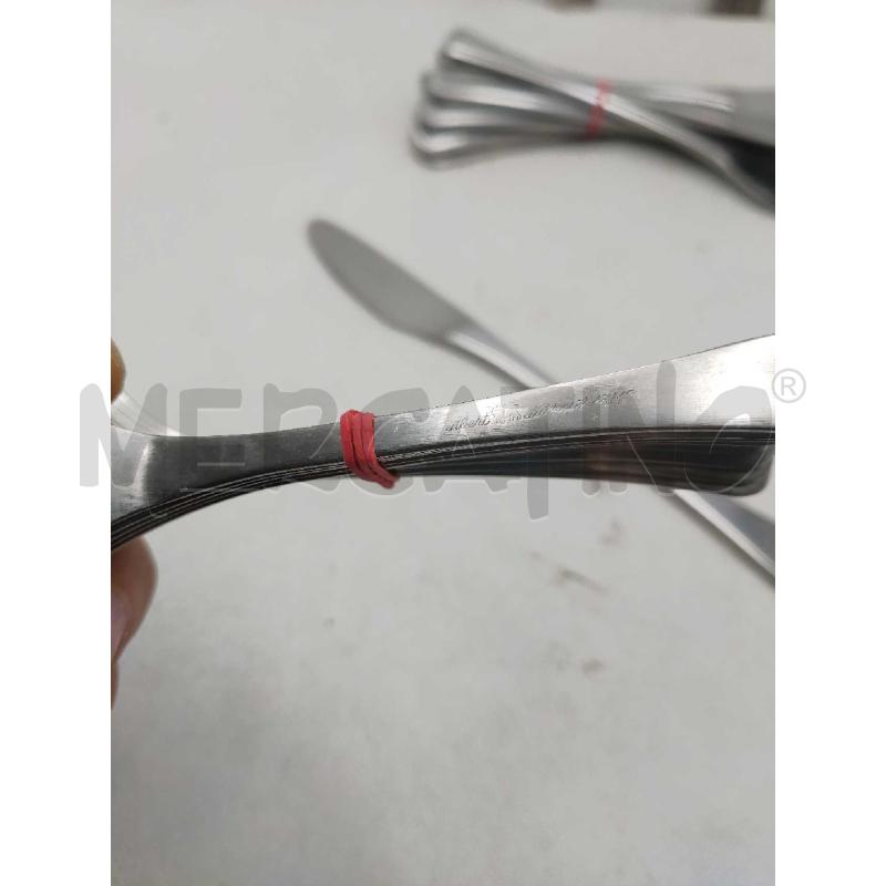 SERVIZIO POSATE ABERT NICROSIL 18/12 ACCIAIO INOX 48 PZ. | Mercatino dell'Usato Settimo torinese 4